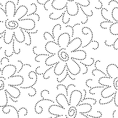 Kusursuz çiçek deseni