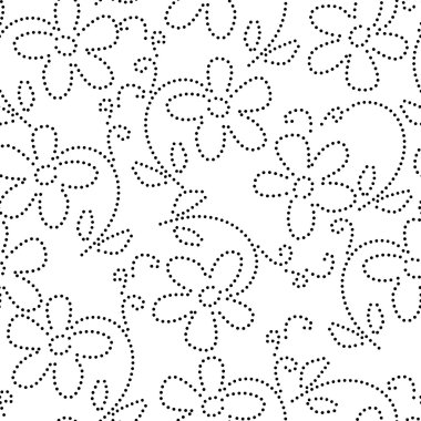 Kusursuz çiçek deseni