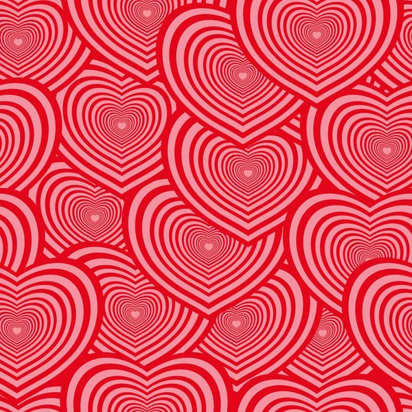 Motif sans couture Saint-Valentin — Image vectorielle