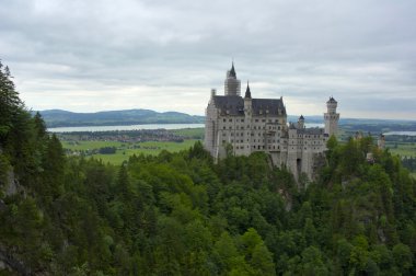 Bavyera 'daki Neuschwanstein Kalesi