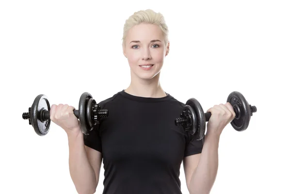 Working out hard — Stock Photo, Image