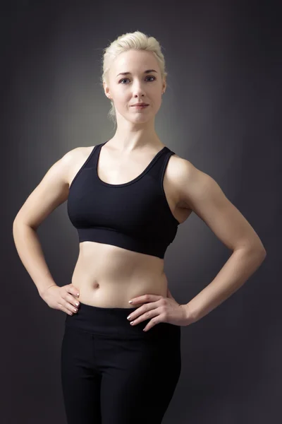 Stark fitness kvinna — Stockfoto