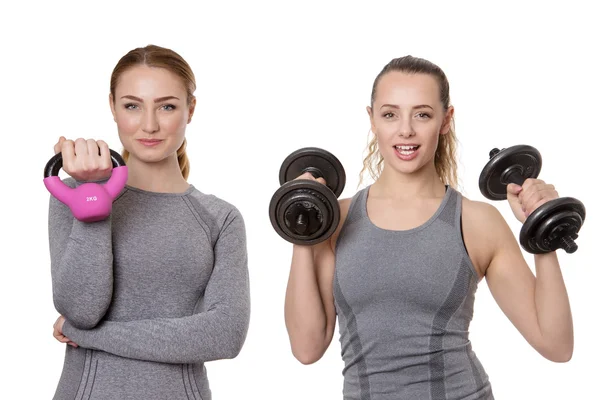 Woman working out together — Stock Photo, Image