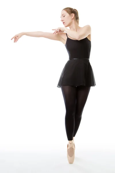 Bailarina rodada en estudio — Foto de Stock