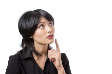 düşünme iş kadını