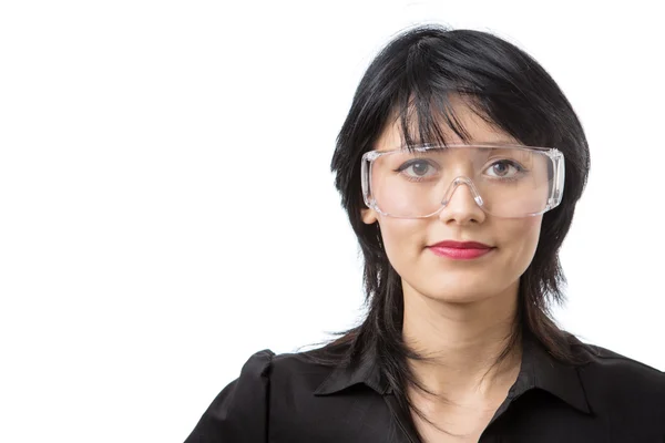 Nosit ochranné brýle — Stock fotografie