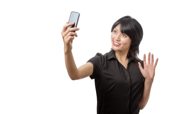 Taking a selfie — Stock Photo, Image