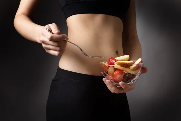 Fruit salad model — Stock Photo, Image