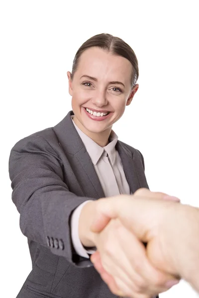 Zakelijke handbewegingen — Stockfoto