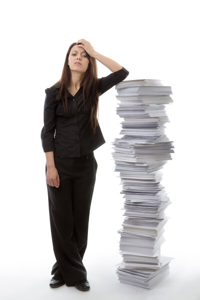 so much papper work to do