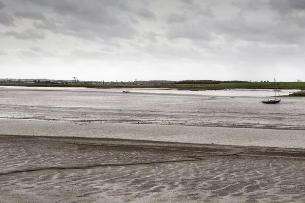 Estuaire de l'eau noire dans l'Essex — Photo