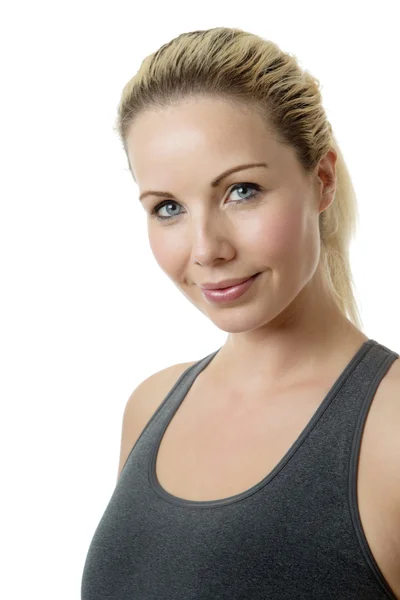 Fitness vrouw portret — Stockfoto