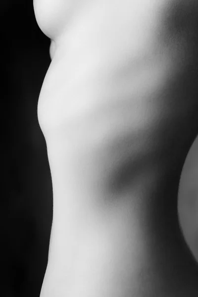 Абстрактное обнаженное тело женщины — стоковое фото