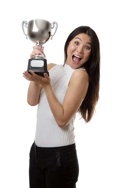 Look what I've won — Stock Photo, Image