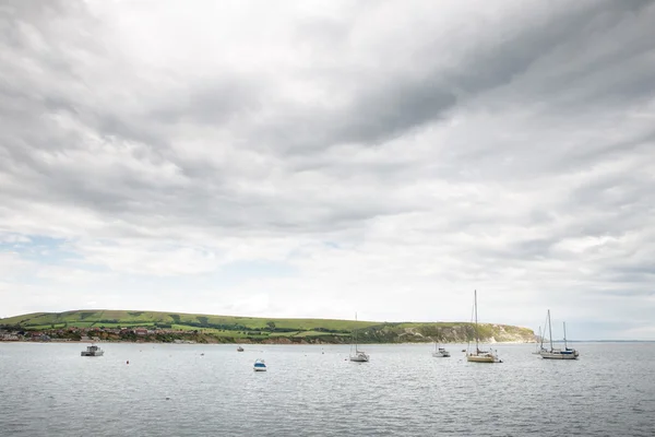 Sea scape in swanage — Stock Photo, Image