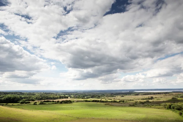 Countryside landscape shot in the uk — Stock Photo, Image