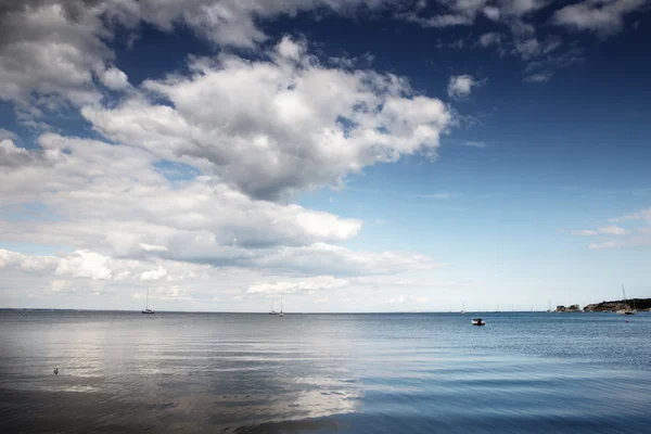 Hav landskab i swanage - Stock-foto