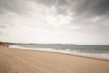 Salau 'nun İspanya' daki sahili. 