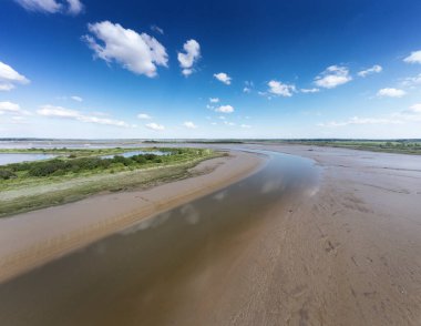 Maldon çamur bankaları berabere kaldığında