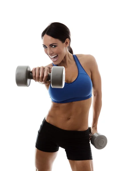 Lifting wieghts — Stock Photo, Image