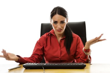 Resepsiyon için kadın kelepçe