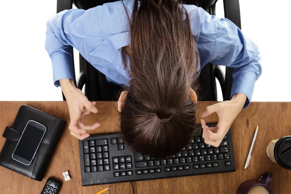 Geschäftig bei der Arbeit — Stockfoto