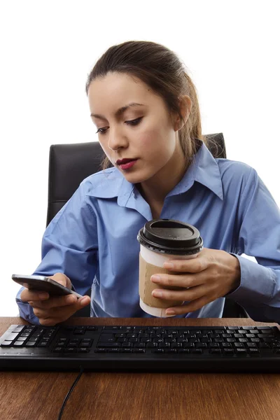 Koffie in de ochtend — Stockfoto