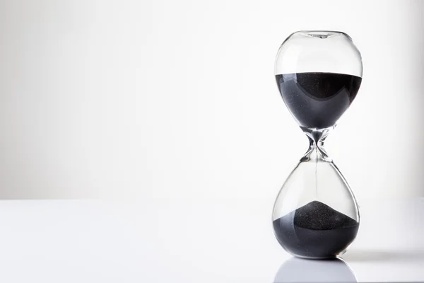 Glass sand timer — Stock Photo, Image