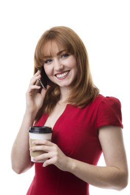 içinde bir iş kadın