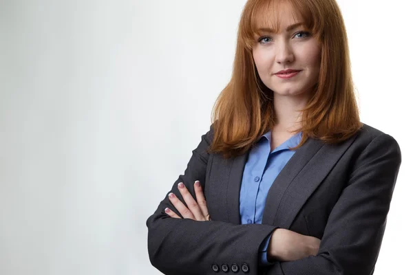 Vrouw in het bedrijfsleven — Stockfoto