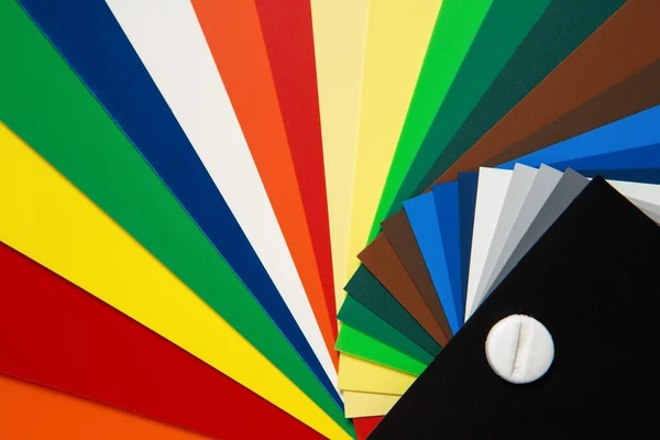 Farbe swatch Stillleben Hintergrund — Stockfoto