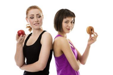 iki genç fitness modelleri