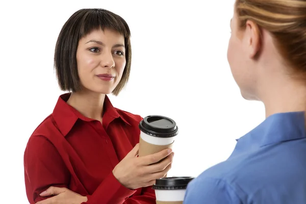 Pausa caffè al lavoro — Foto Stock