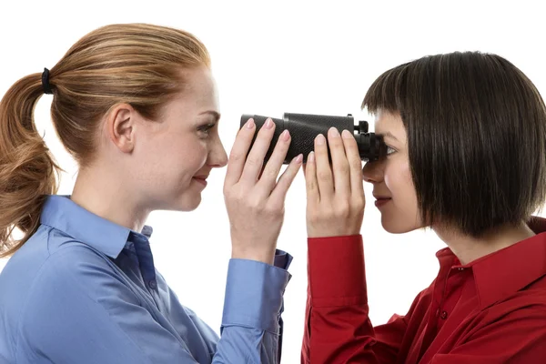 Lassen Sie uns einen Blick werfen — Stockfoto