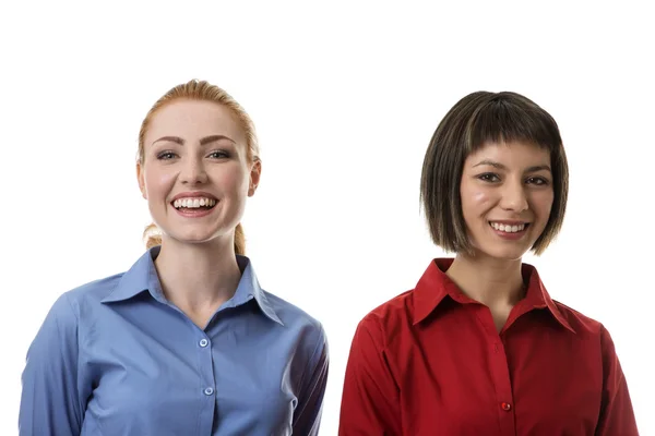 Work colleagues shot in the studio — Stock Photo, Image