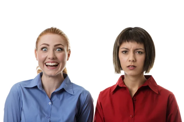 Work colleagues shot in the studio — Stock Photo, Image