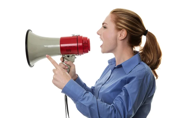 Sich Gehör verschaffen — Stockfoto