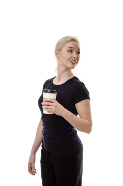 kahve üstünde belgili tanımlık gitmek