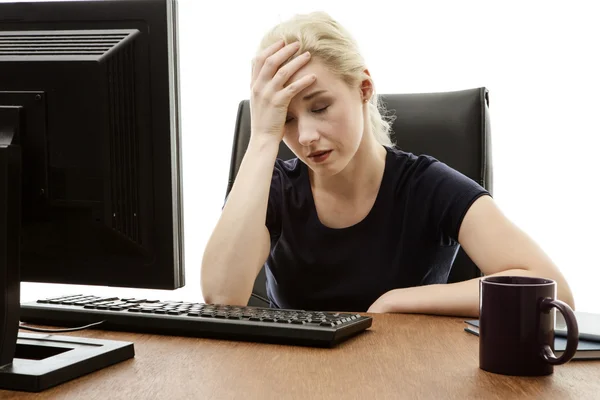 Schlechter Tag im Büro — Stockfoto