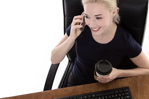 Werken bij receptie — Stockfoto