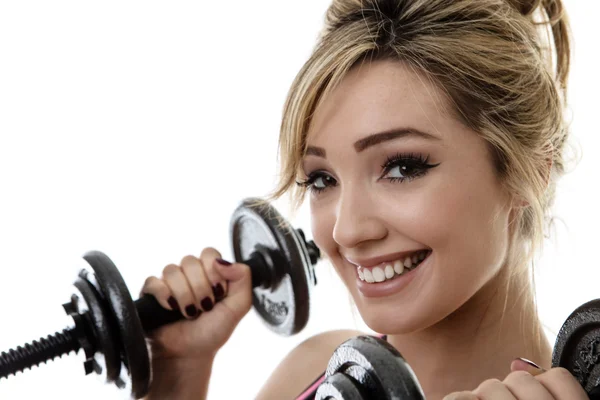 Young and fit woman — Stock Photo, Image