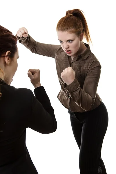 Mujer trabajadora en guerra —  Fotos de Stock