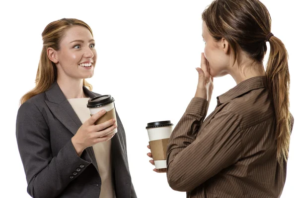 Office gossip at work — Stock Photo, Image