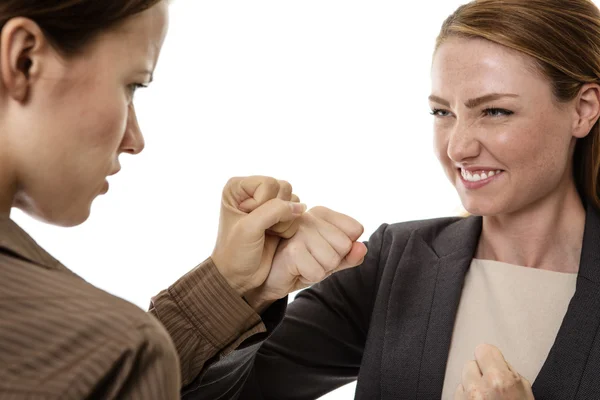 Fighting at work — Stock Photo, Image