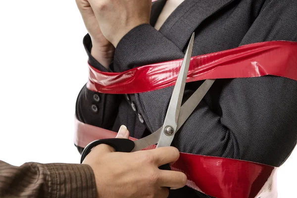 Verstrickt in Bürokratie — Stockfoto