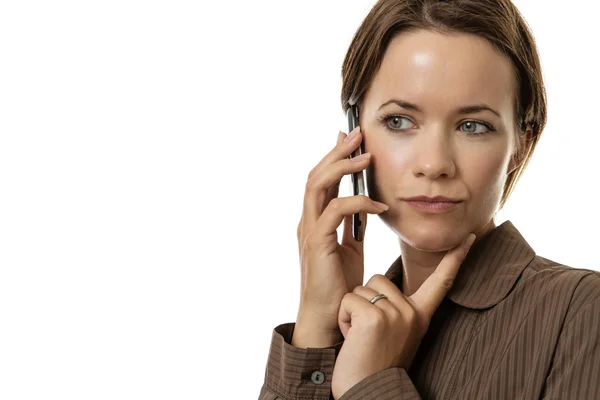 Businesswoman shot in the studio Stock Image