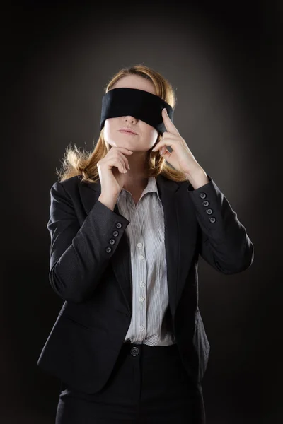 Can't see — Stock Photo, Image