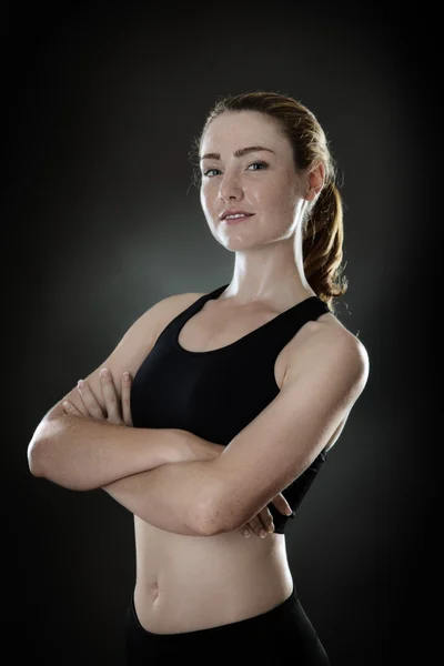 Fitnessfrau — Stockfoto