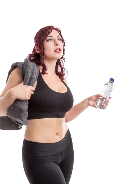 Frau nach dem Training — Stockfoto