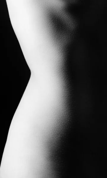 Жіноче стегно і живіт — стокове фото